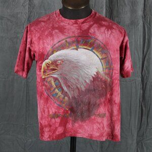 Vitnage Graphic T-shirt - Stone Wash Bald Eagle Graphic - Men's Small